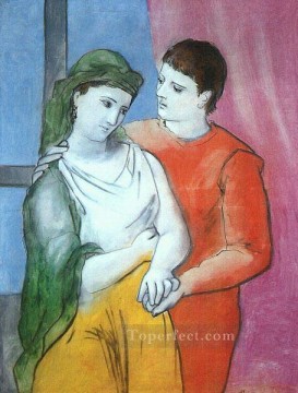 Los amantes 1923 Pablo Picasso Pinturas al óleo
